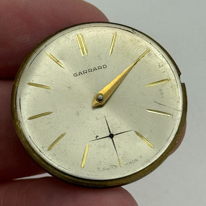 31mm Garrard ETA 1120 Balance Ok Manual Wind Watch Movement Swiss Vintage PARTS