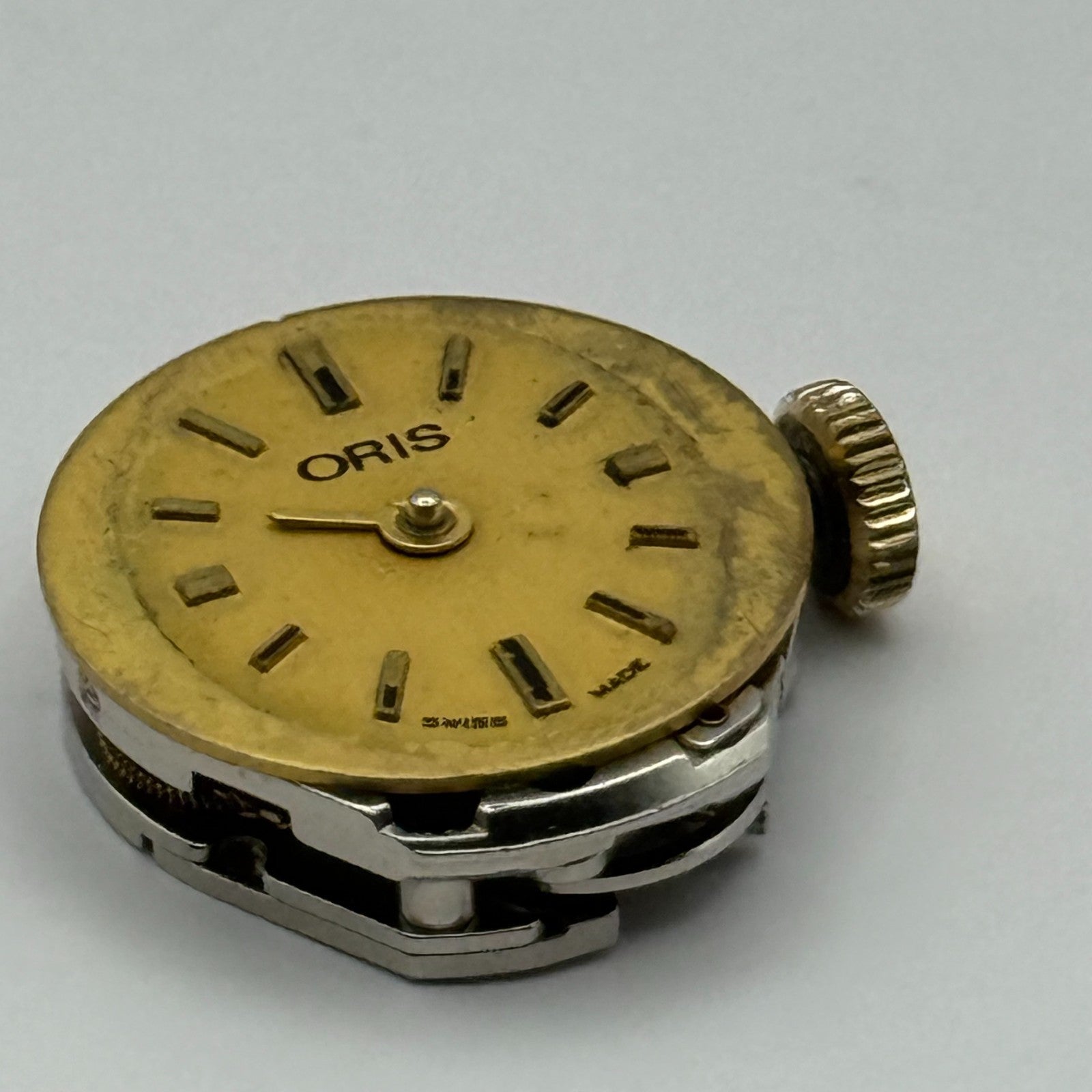 Oris 440  Watch Movement Manual Wind Vintage Swiss Parts Repair Spares 18.2mm