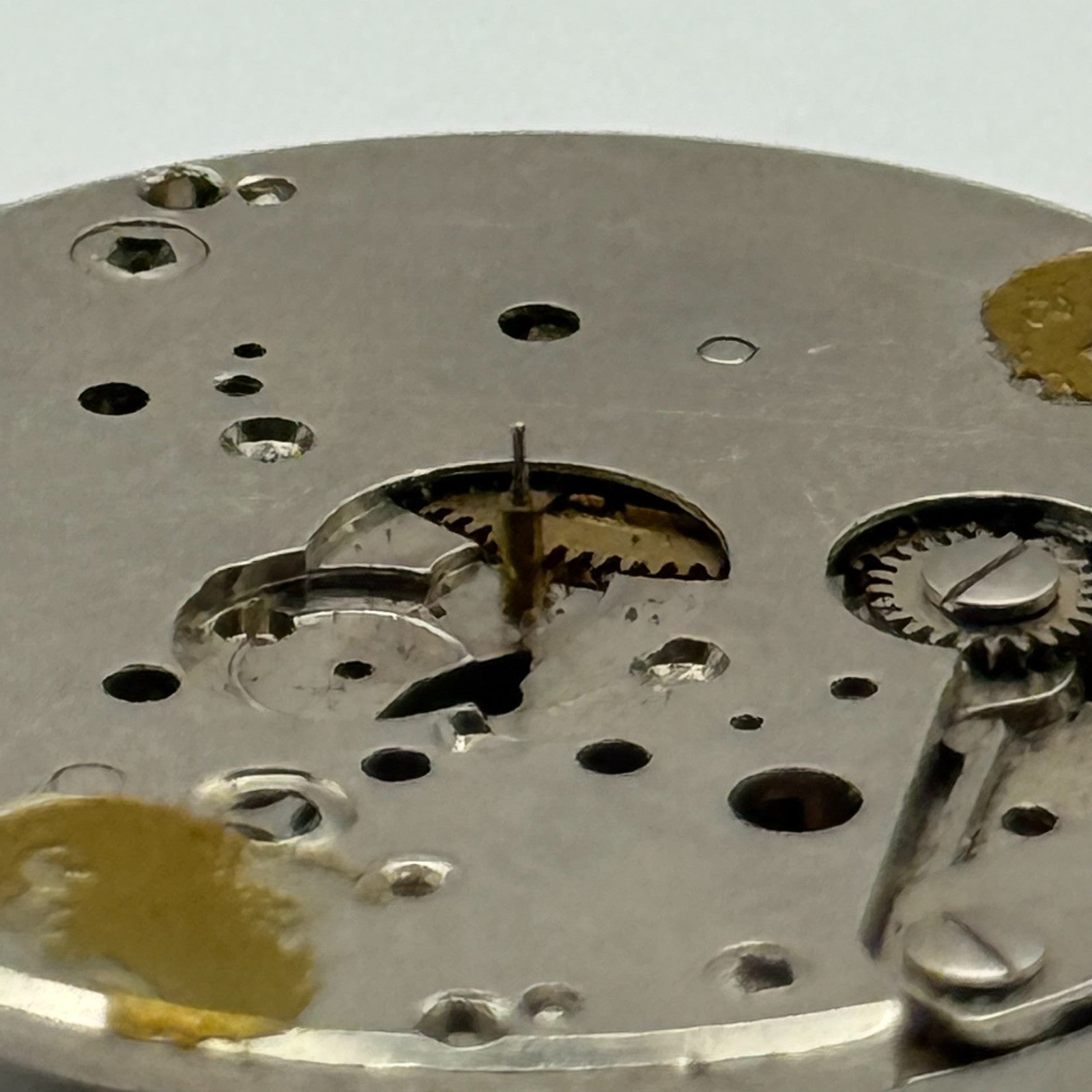 Sonceboz ES 55 Watch Movement PG Time Manual Wind Vintage Parts Repair 27mm