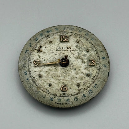 Doxa ETA 932 Watch Movement Manual Wind Rusted Vintage Swiss Parts Repair 25.9mm