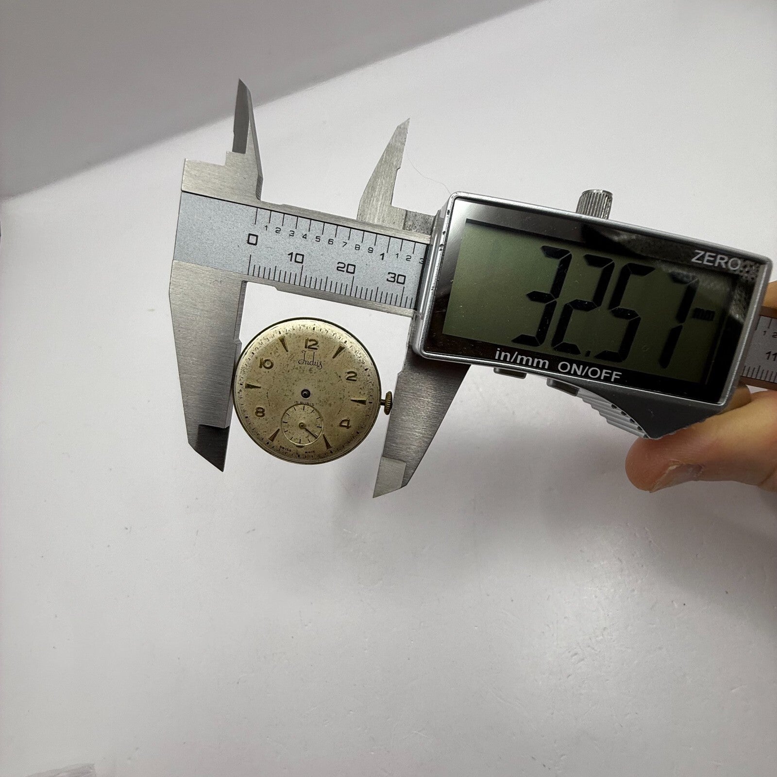 30.2mm Vintage AS 1002 984 Swiss Made Manual Wind Watch Movement PARTS REPAIR