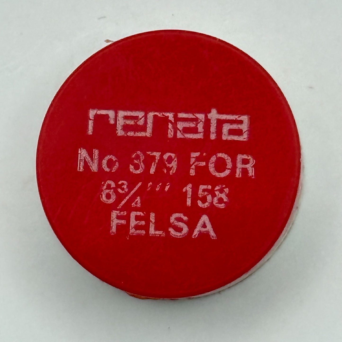 Felsa 1580 Balance Wheel Complete And Spring 6 3/4’’’ 379 Watch Movement Parts 