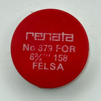 Felsa 1580 Balance Wheel Complete And Spring 6 3/4’’’ 379 Watch Movement Parts 