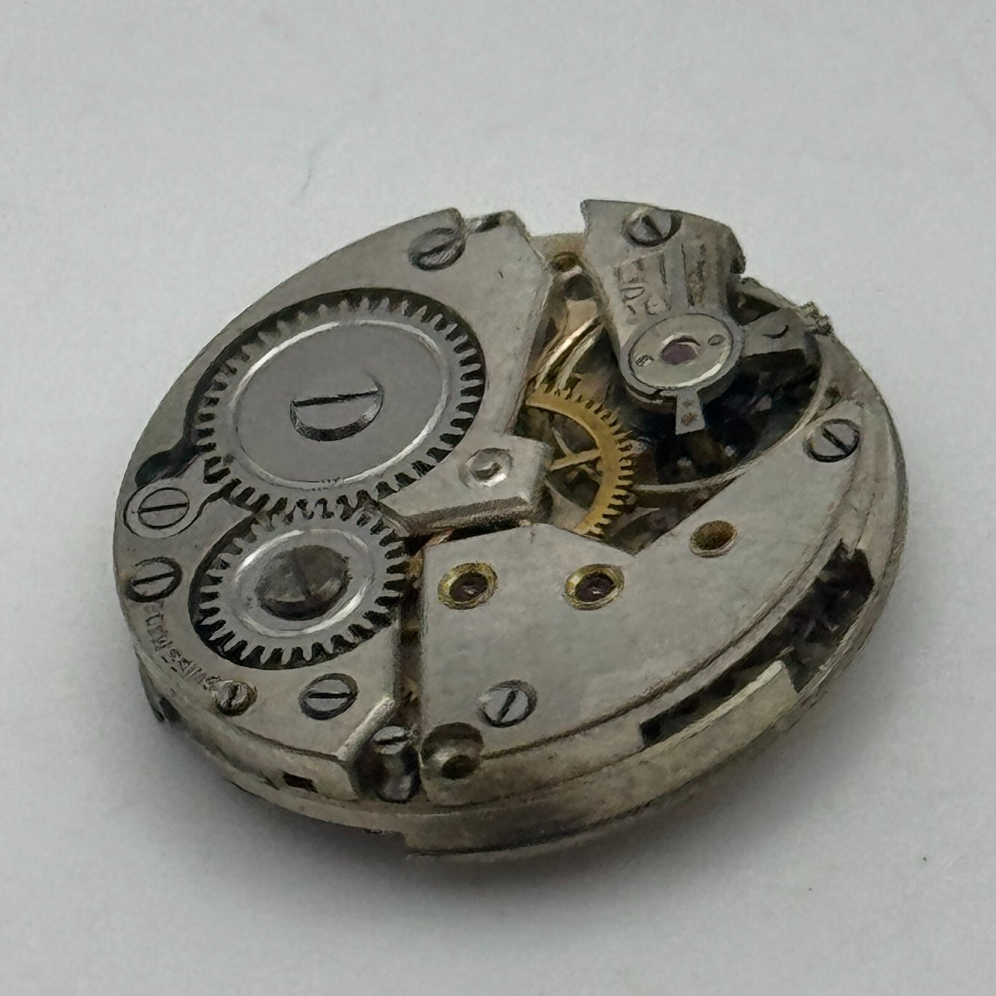 19.7mm FHF 61 Balance Ok Manual Wind Watch Movement Swiss Vintage PARTS SPARES