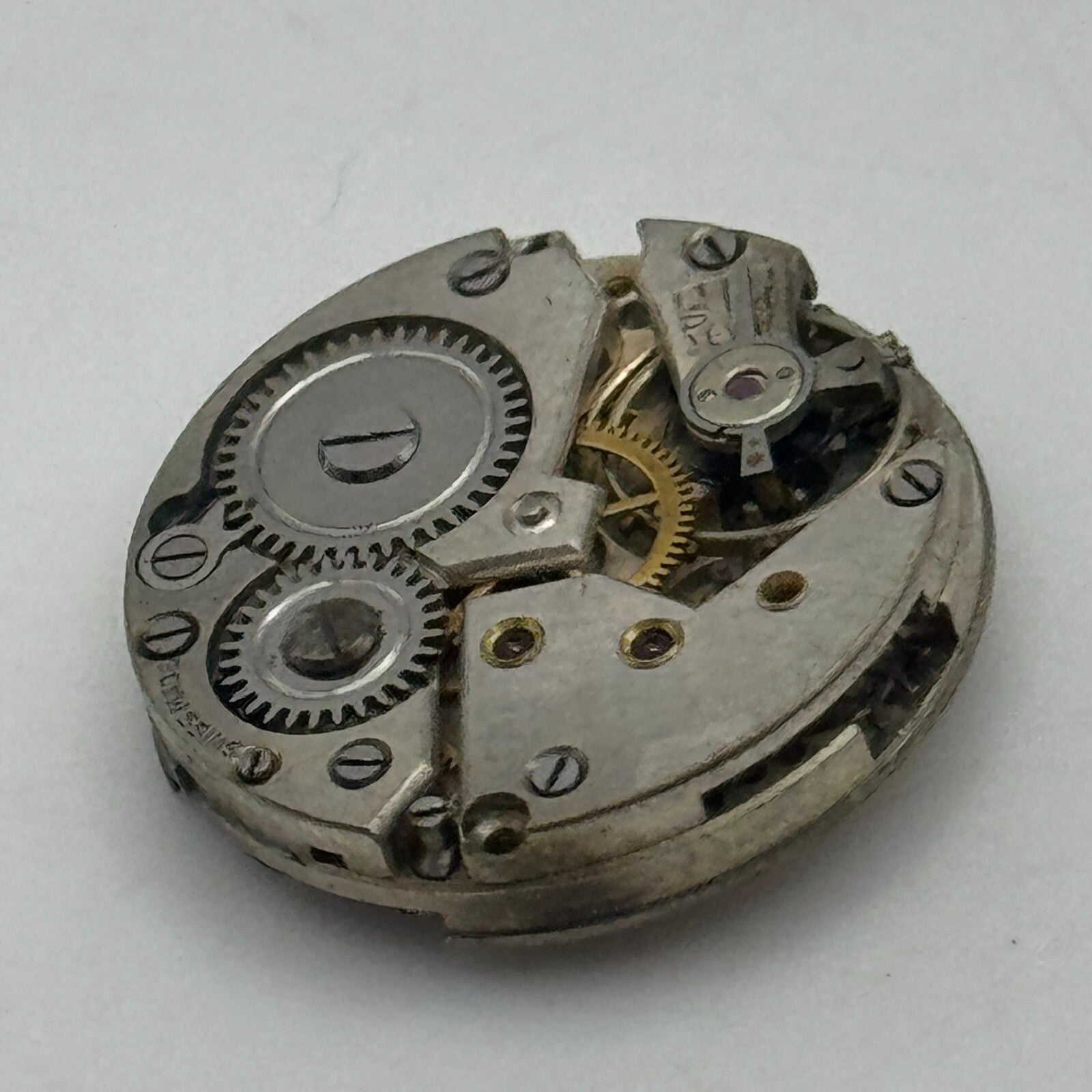 19.7mm FHF 61 Balance Ok Manual Wind Watch Movement Swiss Vintage PARTS SPARES