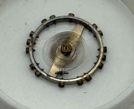 FHF 60 Balance Wheel Complete And Spring 6¾–8’’’ 200 M Watch Movement Parts NOS