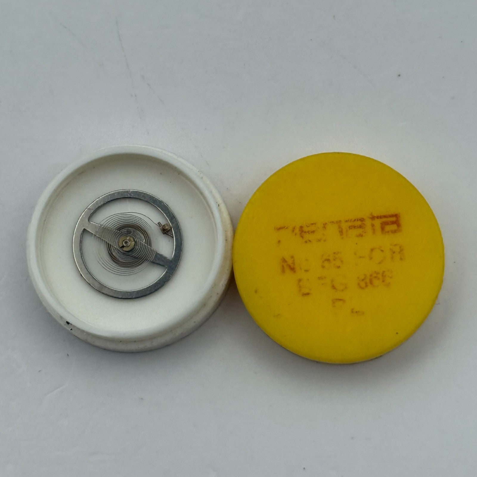 BFG 866 Balance Wheel Complete And Spring Renata 85 Watch Movement Parts NOS 