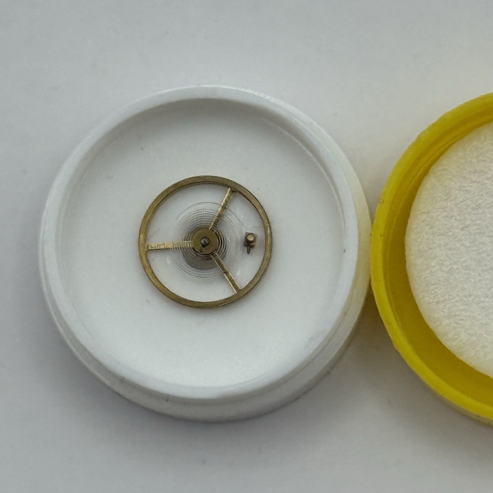 BFG 927 6 3/4 - 8''' Balance Wheel Complete And Spring Watch Movement Parts NOS