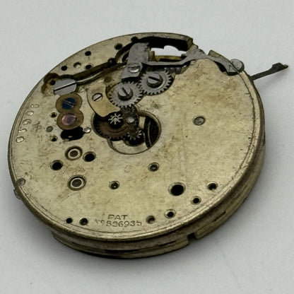 23.6mm Patent 9526935 Interesting Manual Wind Swiss Watch Movement PARTS SPARES