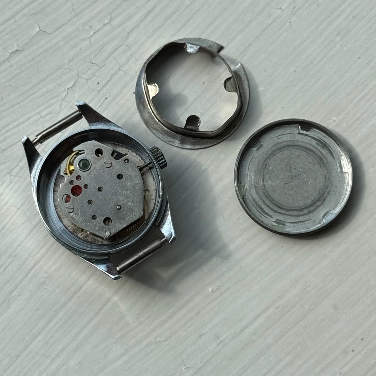 22mm Vintage Century Fujifilm Japan Sweep Seconds Manual Wind Watch FOR PARTS