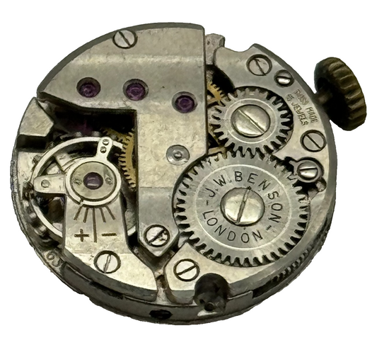 19.6mm Ladies Running J W Benson FHF 63 Manual Wind Watch Movement PARTS SPARES