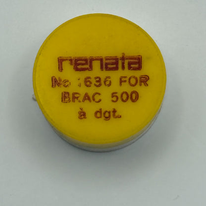 BRAC 500 Balance Wheel Complete And Spring a dgt. 1636 Watch Movement Parts NOS