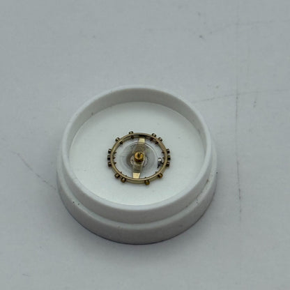 ETA 761 1261 Balance Wheel Complete And Spring 5 1/4''' Watch Movement Parts 