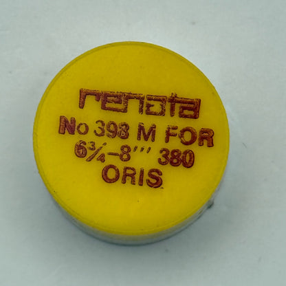 Oris 380 Balance Wheel Complete And Spring 6¾–8’’’ 398 M Watch Movement Parts