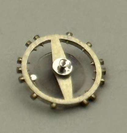 FHF 59-21 Balance Wheel Complete And Spring  Inca 1353 Watch Movement Parts NOS