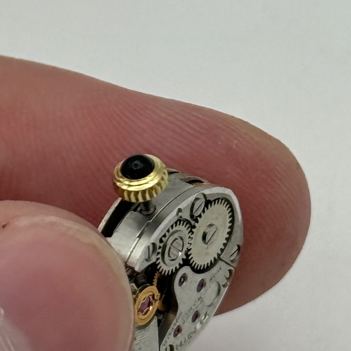 13mm Vintage Zenith 16.5 Movado Ladies Manual Wind Watch Movement PARTS / REPAIR