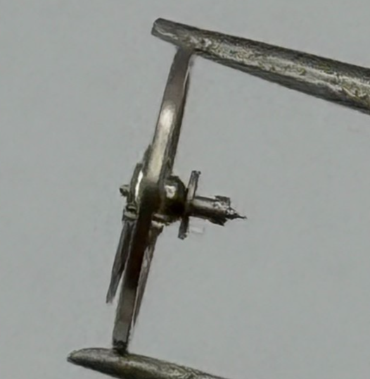 EB 1612 Balance Wheel Complete And Spring 6 3/4-8''' 950 Watch Movement Parts 