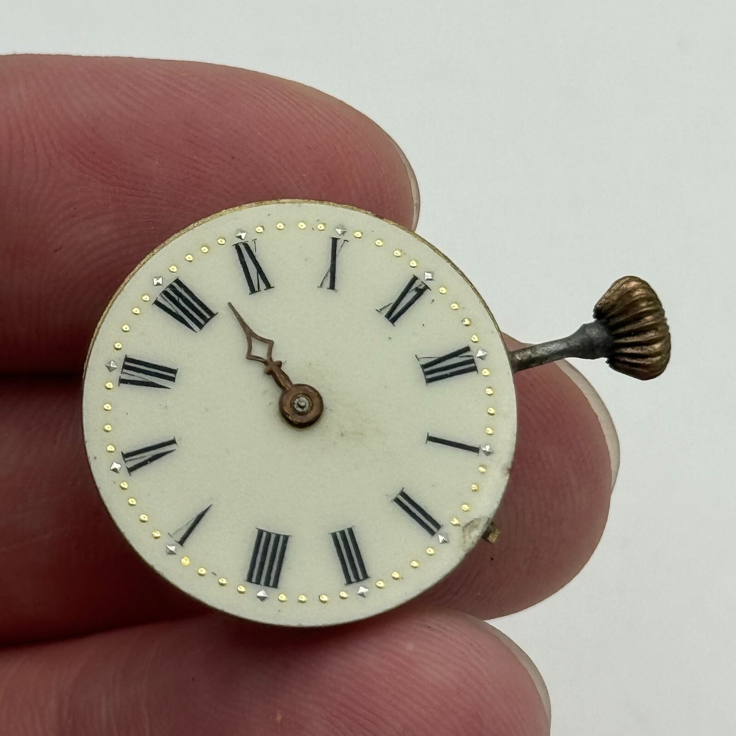 22.7mm Unidentified High Grade Balance Ok Watch Movement Vintage PARTS SPARES
