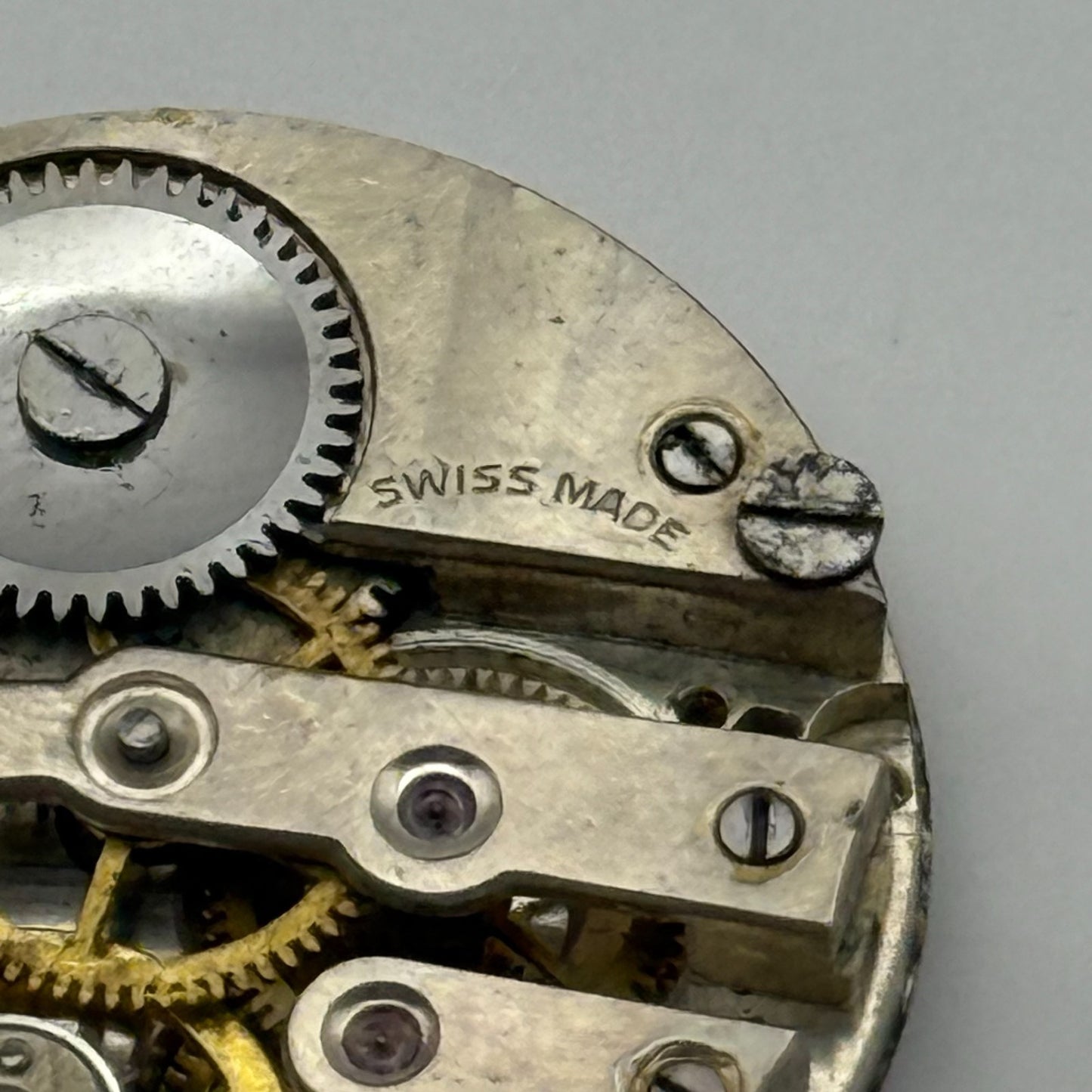 ETA Swiss Watch Movement Manual Wind Vintage Parts Repair Spares 23.6mm