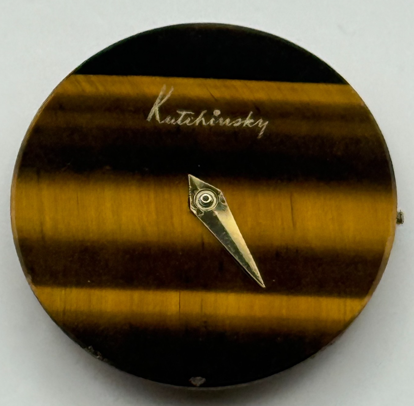 Kutchinsky Chopard & Cie Geneve ETA 2512 Watch Movement Stone Dial Running