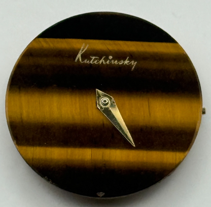 Kutchinsky Chopard & Cie Geneve ETA 2512 Watch Movement Stone Dial Running