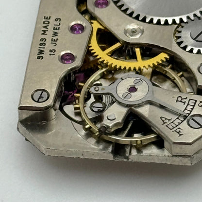 20.6mm Running Limit Revue 54 High Grade Tank Watch Movement Manual Wind PARTS