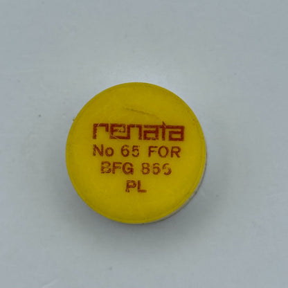 BFG 866 Balance Wheel Complete And Spring PL Renata 65 Watch Movement Parts NOS 