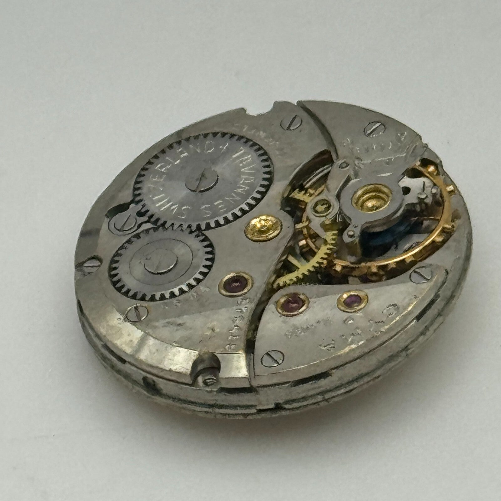 19.7mm Cyma R.424 Sub Seconds Manual Wind Watch Movement Swiss Vintage PARTS