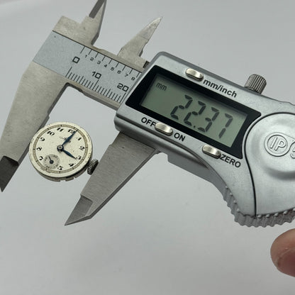 19.7mm Avia Dennison Denisteel Manual Wind Swiss Watch Movement Vintage PARTS