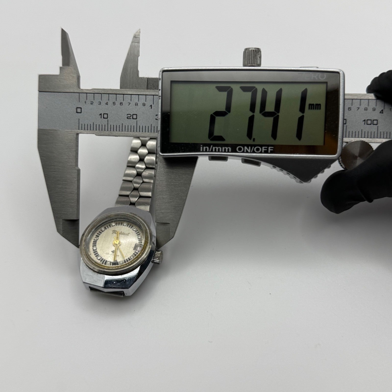 27mm Running Vintage President Calendar Date Remex 2125-216 Manual Watch PARTS