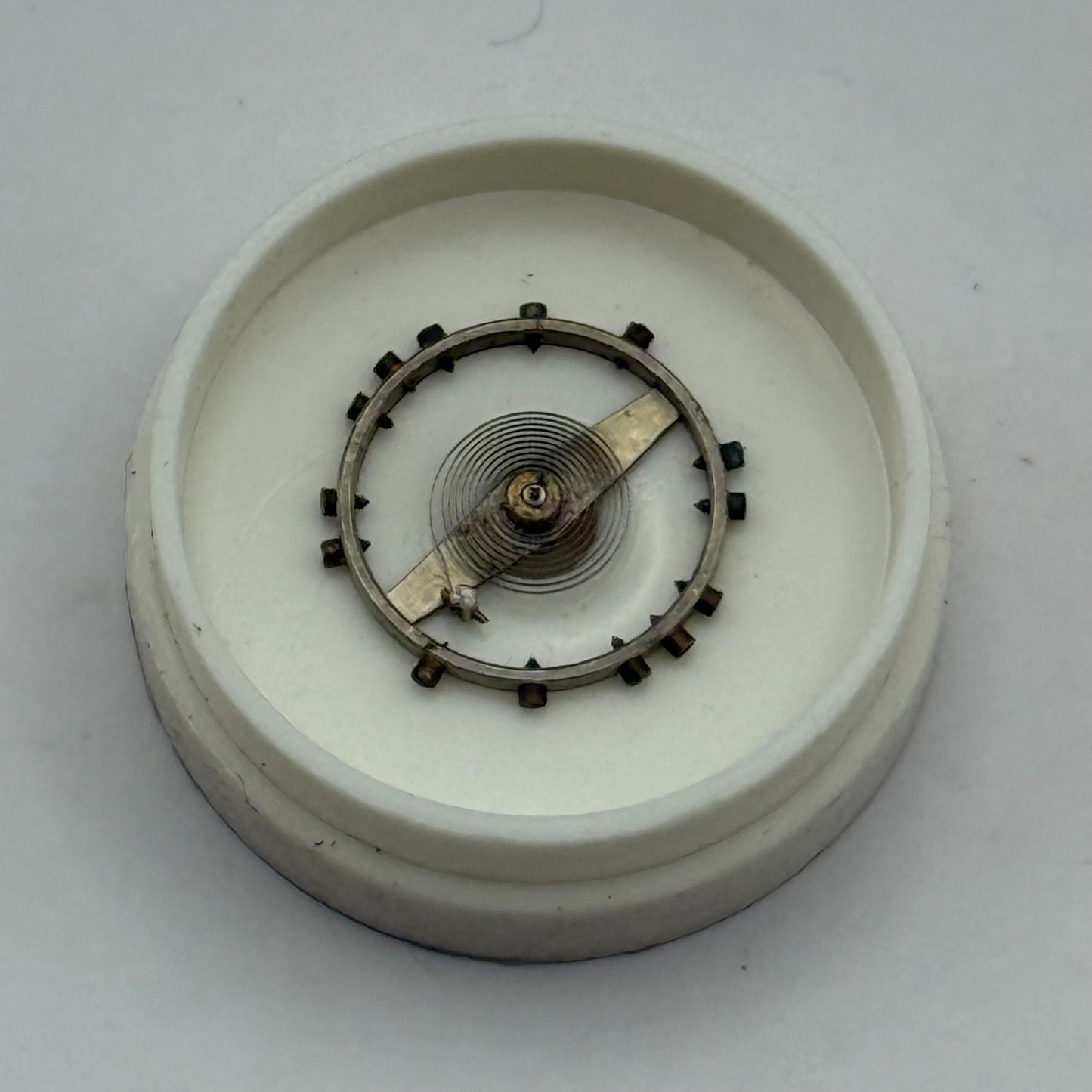 AS 984 Balance Wheel Complete And Spring 10 1/2''' 30 M Watch Movement Parts NOS