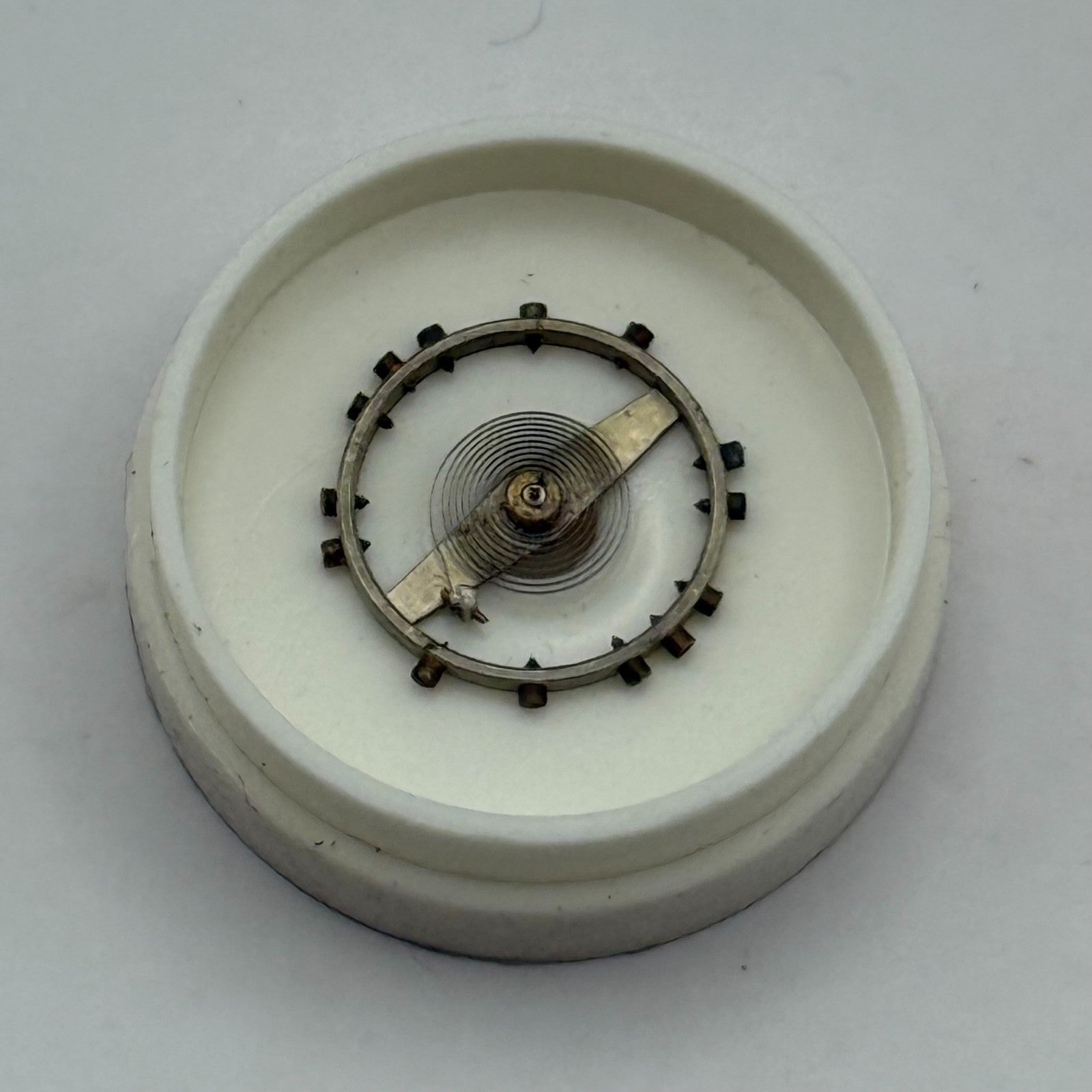 AS 984 Balance Wheel Complete And Spring 10 1/2''' 30 M Watch Movement Parts NOS