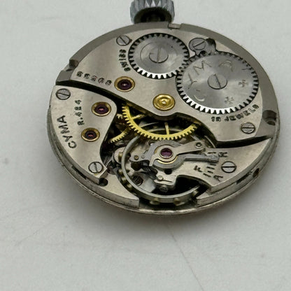 19.7mm Ladies Cyma R.424 Balance Ok Nice Finish Sub Seconds Watch Movement PARTS