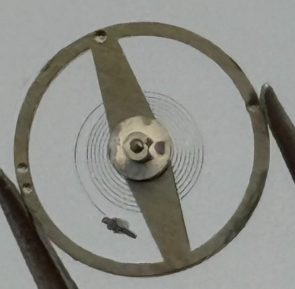 Balance Wheel Complete And Spring Renata Watch Movement Parts NOS