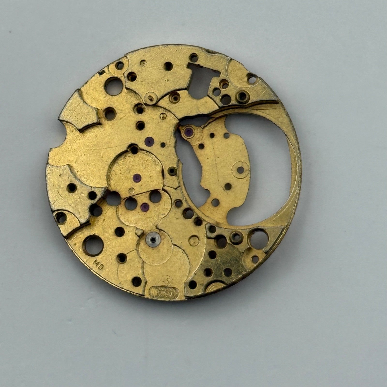 AS 2066 Watch Movement Main Plate Automatic Vintage Swiss Parts Repair 25.9mm