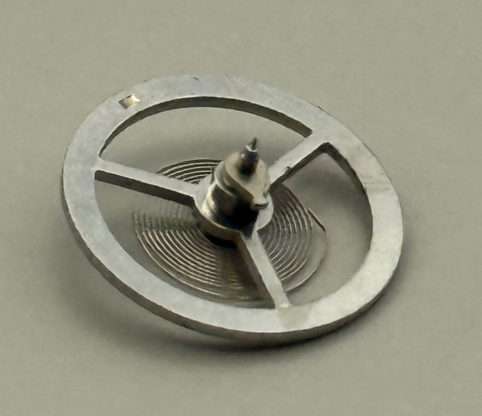 Desa 320 Balance Wheel Complete And Spring  1602 Watch Movement Parts 