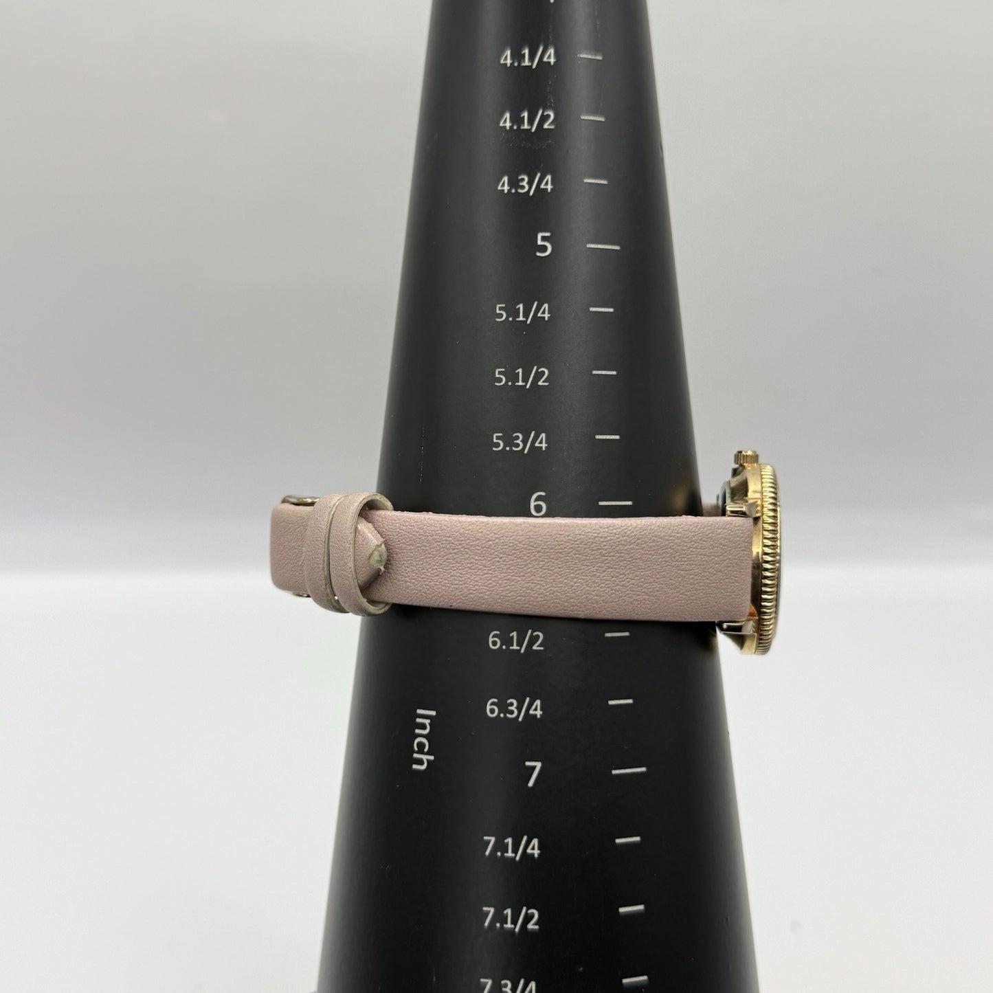 27mm Working Ladies Limit Mother Of Pearl Date Dial C-VJ22 Pink Quartz Watch