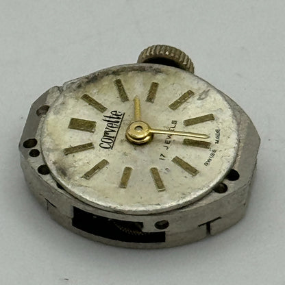 12.9mm Ladies Corvette AS 1677 A Schild Manual Wind Swiss Watch Movement PARTS