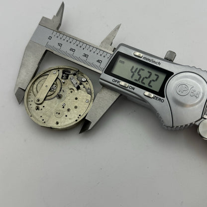 45.2mm High Grade Jules Jurgensen Style Pocket Watch Movement To Restore Parts