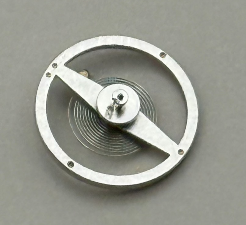 Oris 491 Balance Wheel Complete And Spring  Renata Watch Movement Parts NOS 