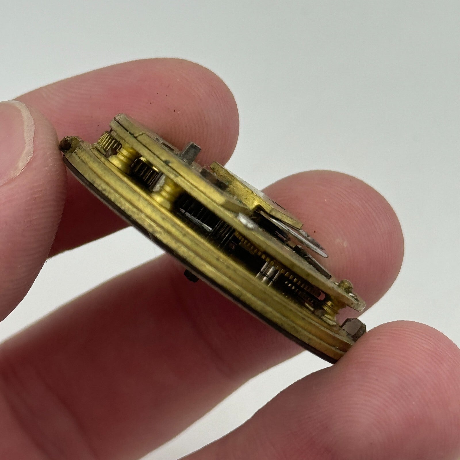 35.8mm Antique Key Wound Pocket Watch Movement PARTS REPAIR SPARES