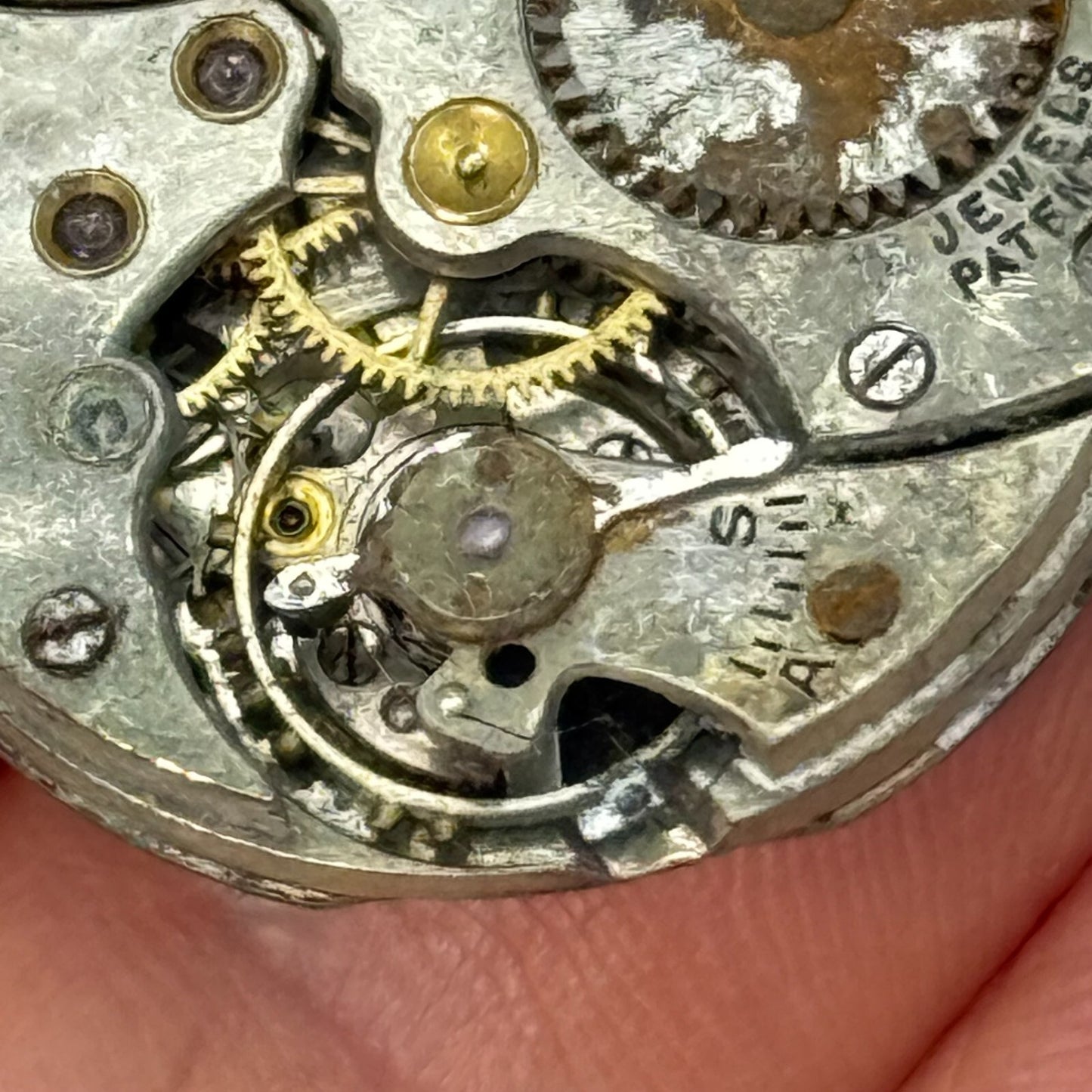 23.4mm Vintage Cyma J W Benson Ref 030 Manual Wind Watch Movement PARTS REPAIR