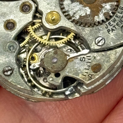 23.4mm Vintage Cyma J W Benson Ref 030 Manual Wind Watch Movement PARTS REPAIR