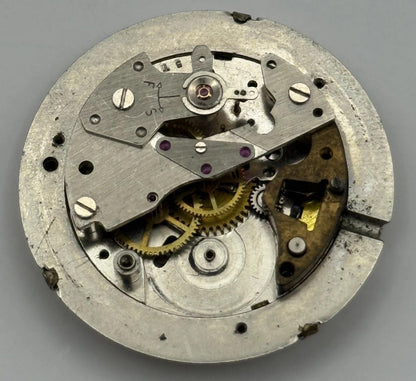 Smiths Shockproof Date 5T65 Watch Movement Manual Wind Vintage Parts Repair 23mm