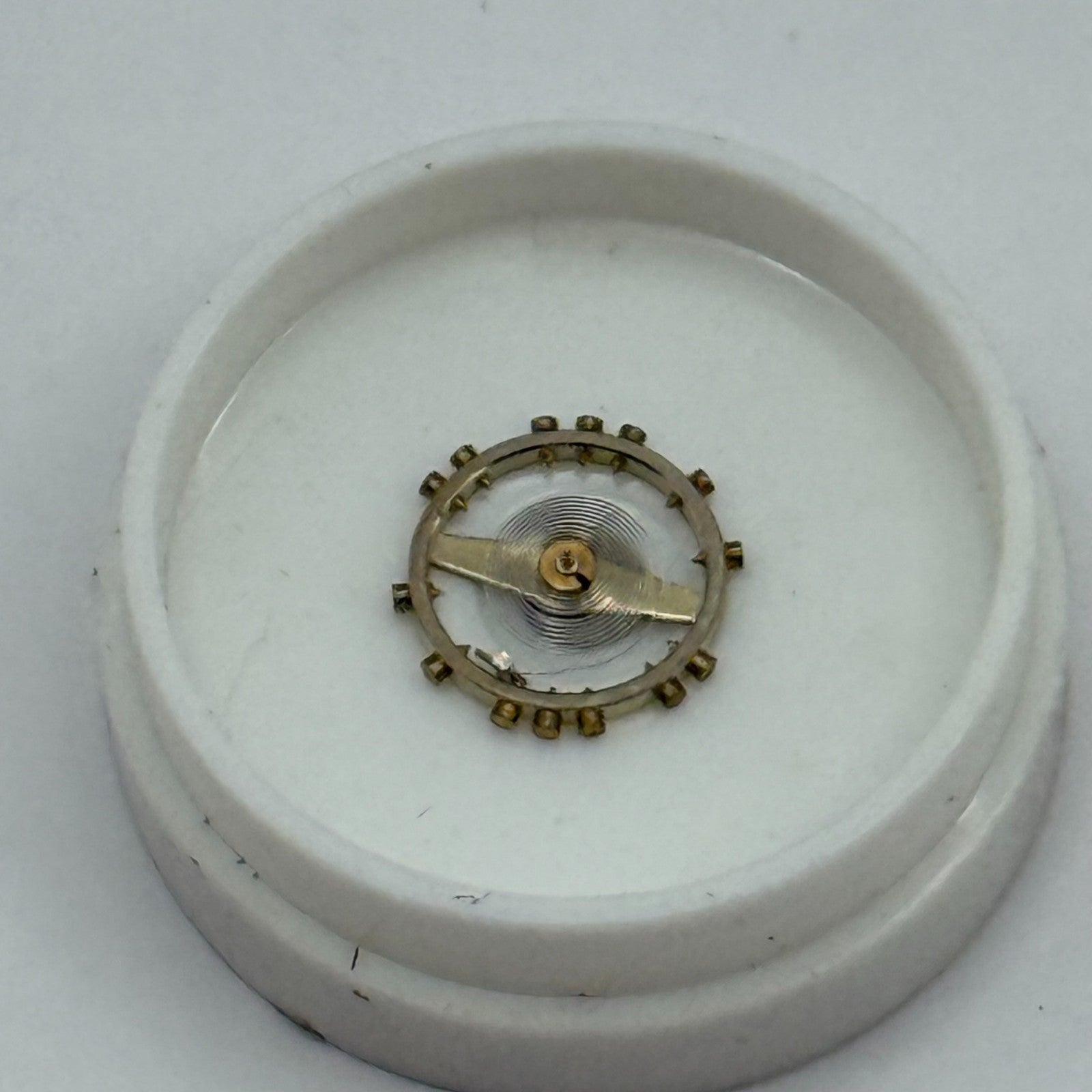 AS 976 1012 Balance Wheel Complete And Spring Inca 532 M Watch Movement Parts 