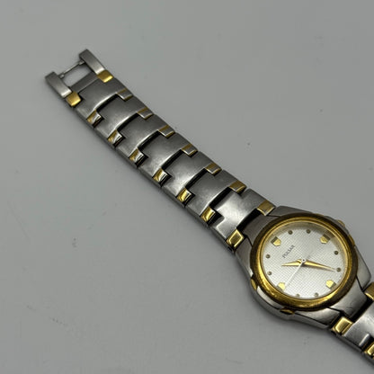 Vintage Pulsar Quartz Watch V701-X316 Two Tone Bracelet Working New Battery 27m
