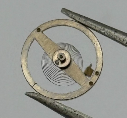 RW 75 Balance Wheel Complete And Spring 5 1/4’’’ 867 Watch Movement Parts NOS