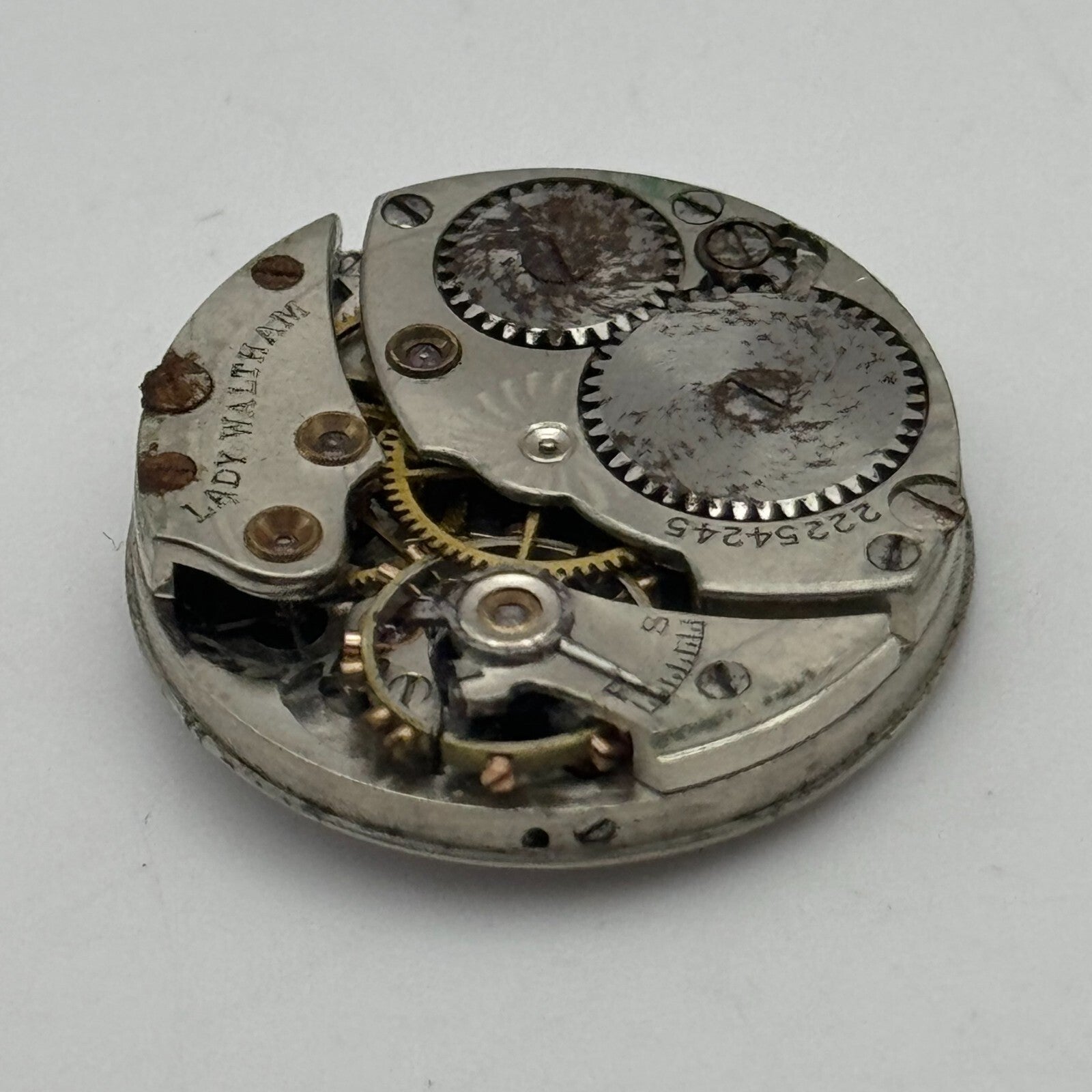 1918 Antique 10L Lady Waltham Model L-10 American Watch Movement PARTS SPARES