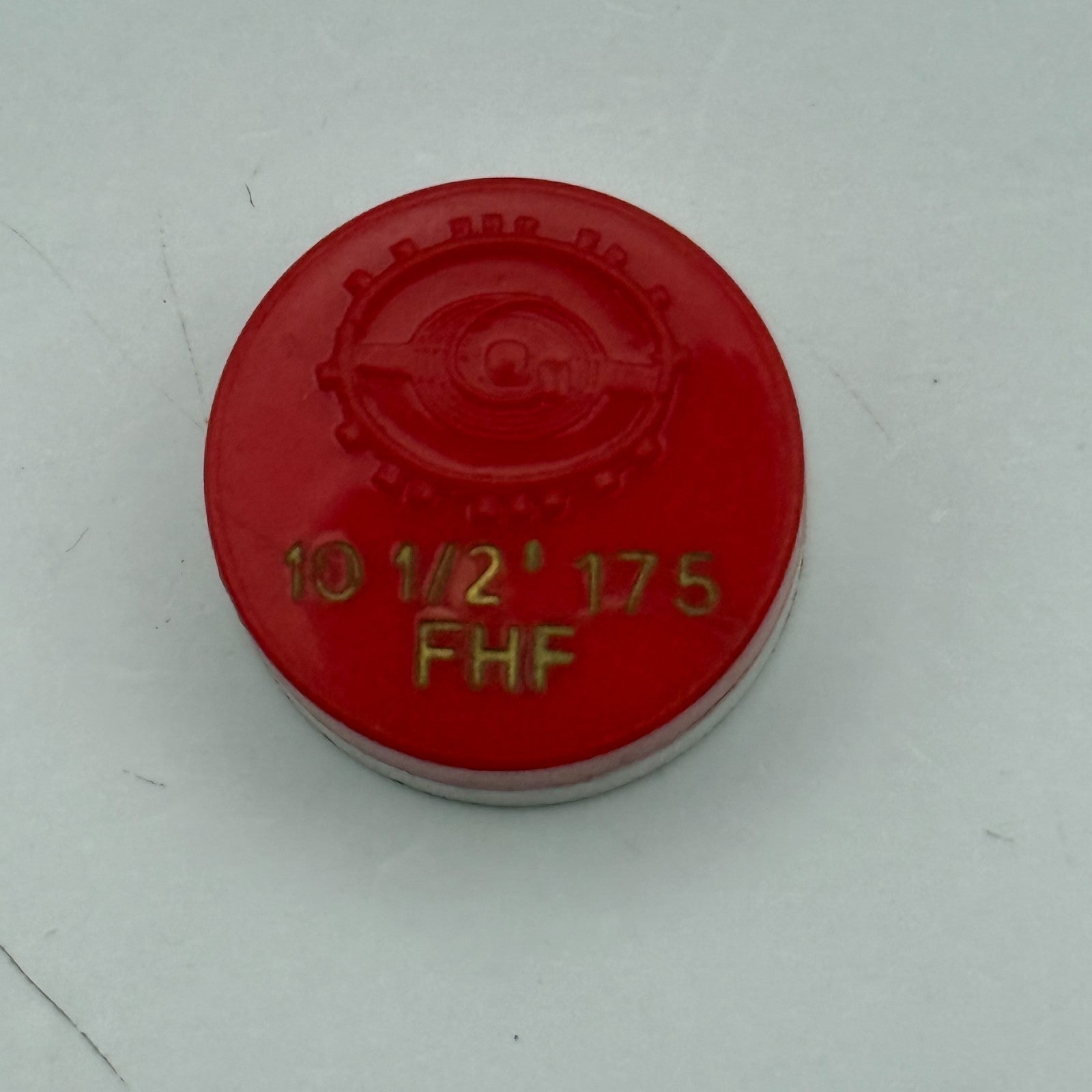 FHF 175 Balance Complete 10 1/2''' Renata Watch Movement Parts Vintage Damaged