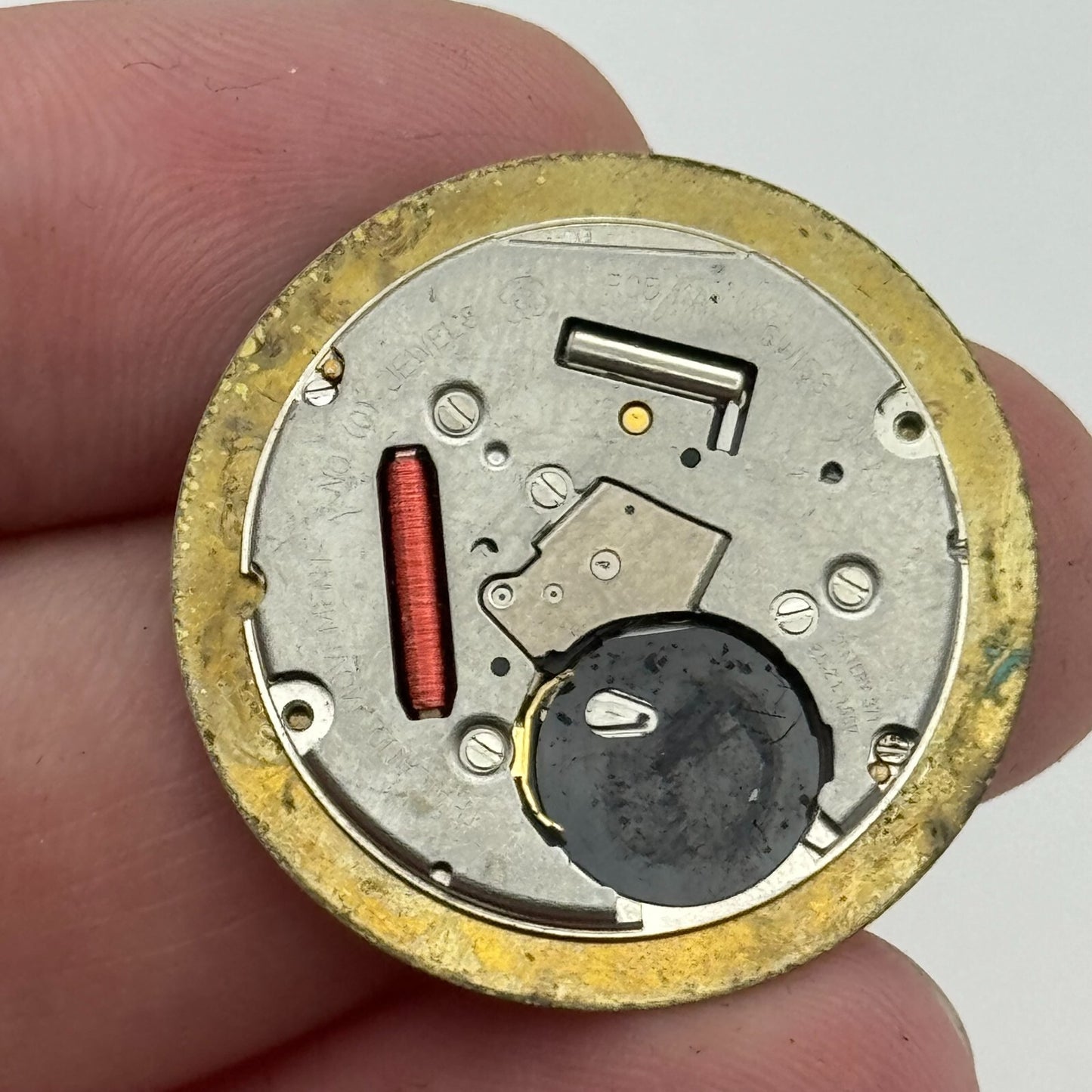 31.1mm Blandford ETA F05.11A Quartz Watch Movement Vintage UNTESTED PARTS SPARES